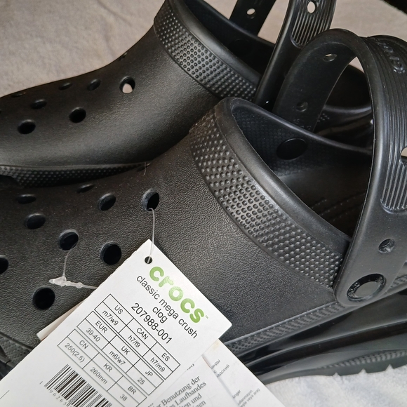 Crocs Classic Mega Crush Clog M7 W9 - Picture 7 of 8